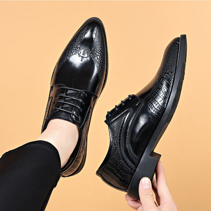 Lucien Leather Derby Shoes