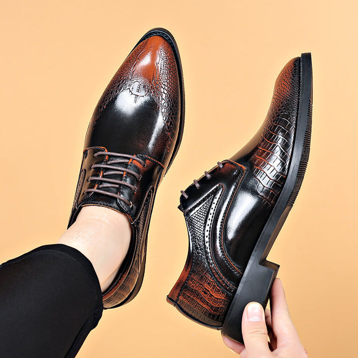Lucien Leather Derby Shoes