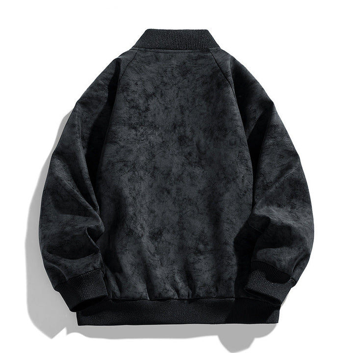 Alonso Suede Bomber Jacket