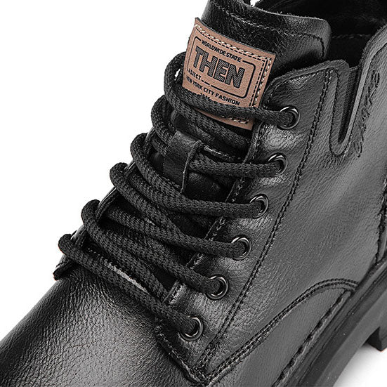 Renzo Leather Mid Boots