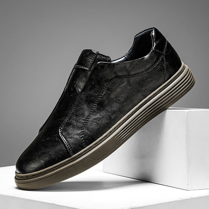 Lorenzo Leather Slip-On Sneakers