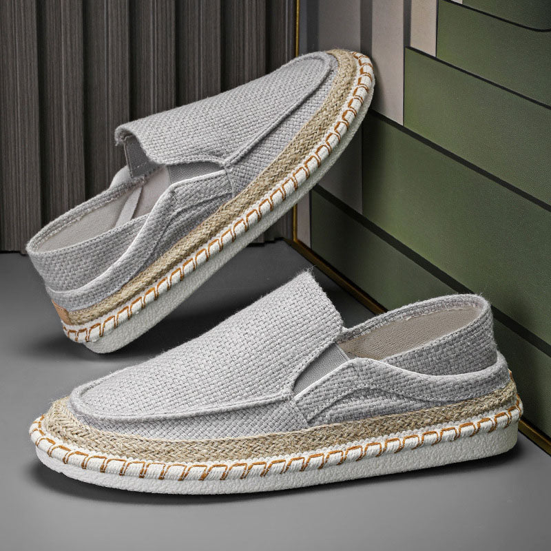 Sandro Woven Slip-On Espadrilles
