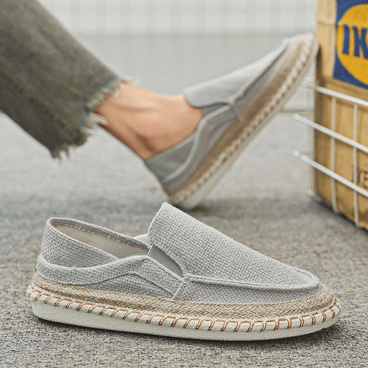 Sandro Woven Slip-On Espadrilles