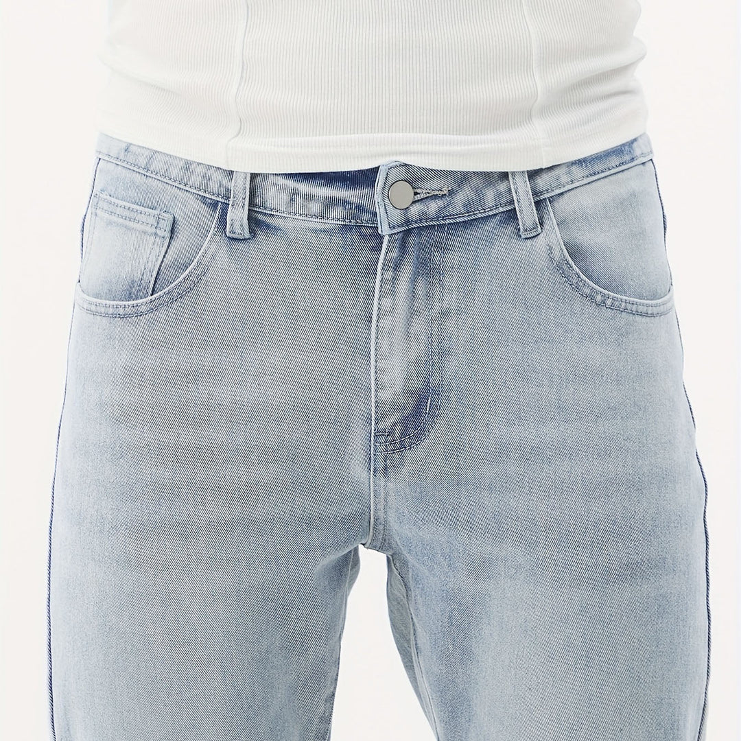 Thiago Tapered Cotton Jeans