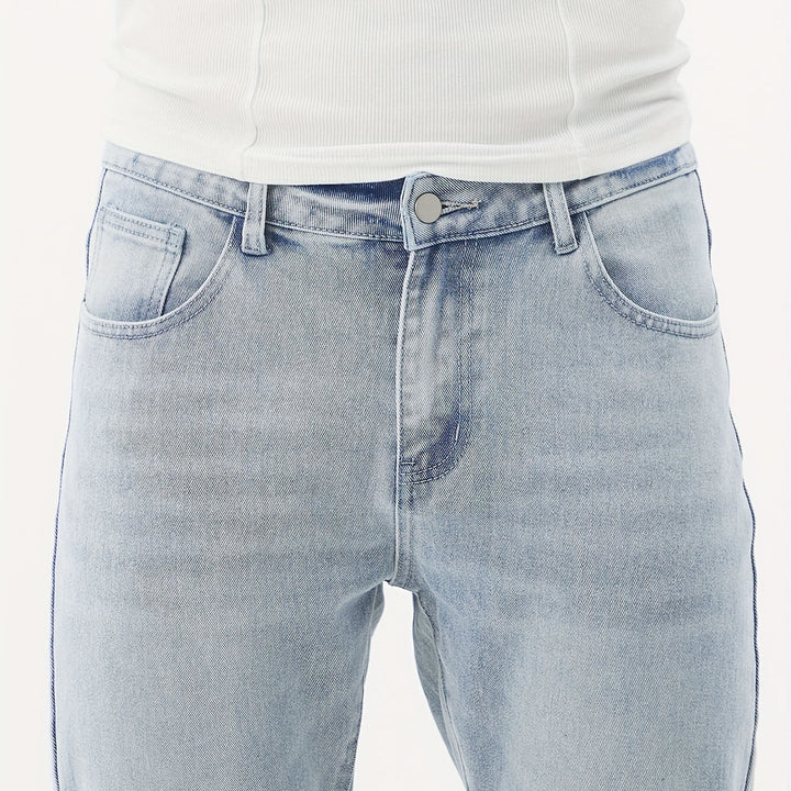 Thiago Tapered Cotton Jeans