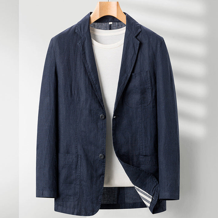 Mateo Linen Blazer