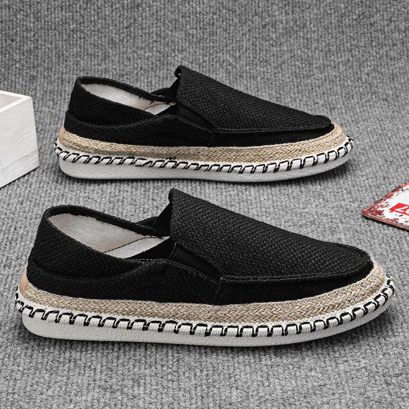 Sandro Woven Slip-On Espadrilles