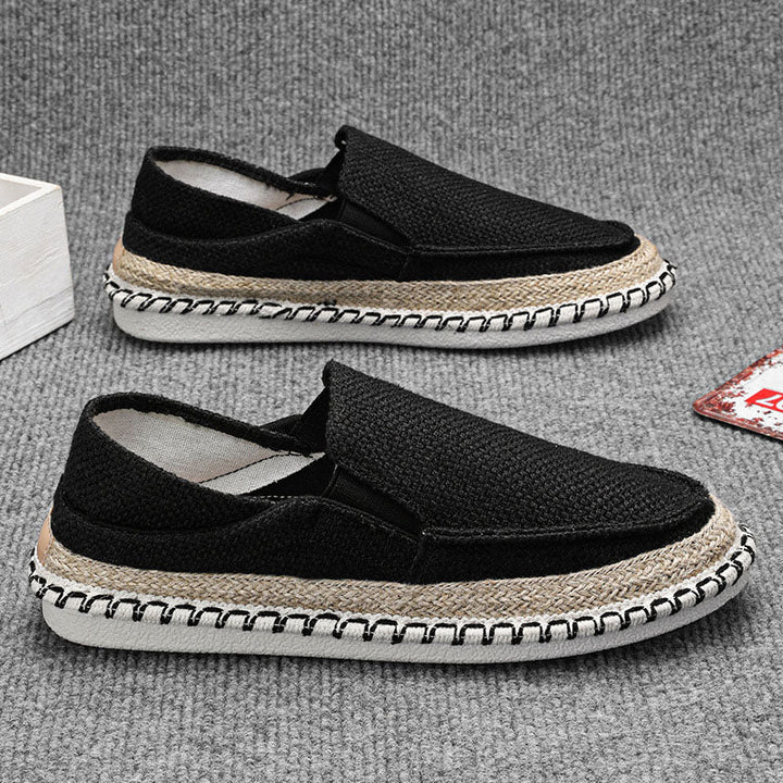 Sandro Woven Slip-On Espadrilles