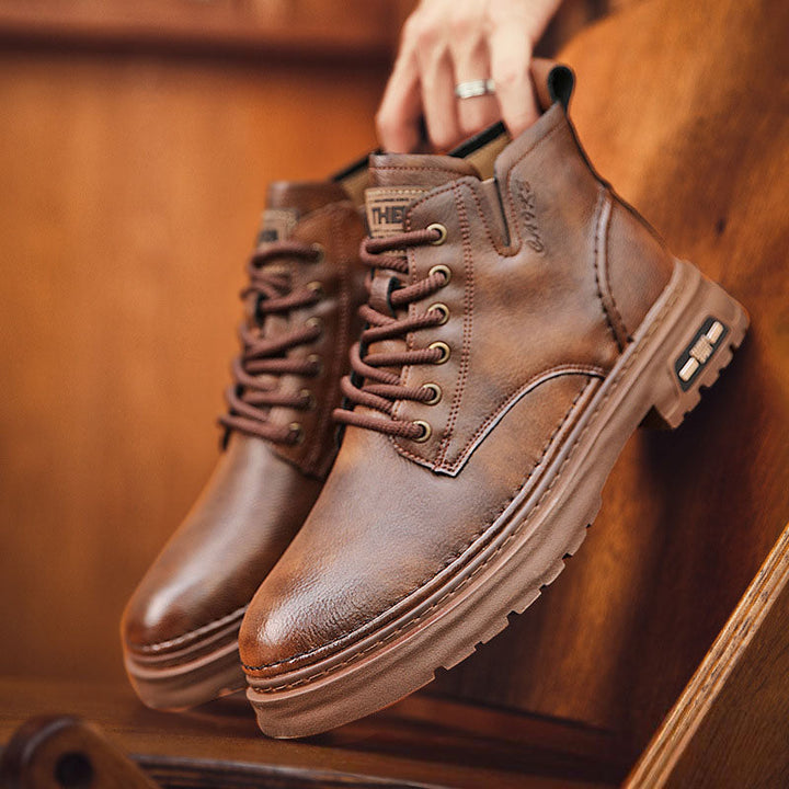 Renzo Leather Mid Boots