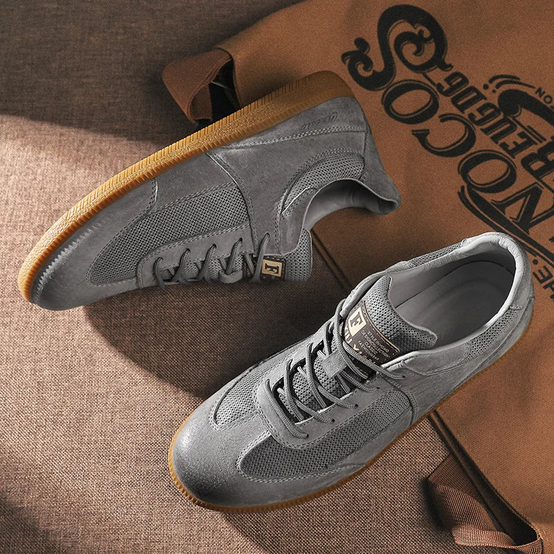 Matteo Heritage Leather Sneakers